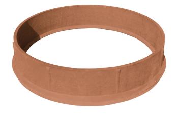 Кольцо колодца полимер Ду750х200мм